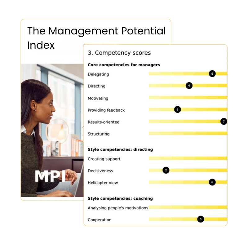 The MPI Report offers a clear view of a candidate's leadership potential The MPI Report offers a clear view of a candidate's leadership potential